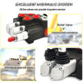 Multifunctional 2 Spool 11gpm Hydraulic Valve For Tractors